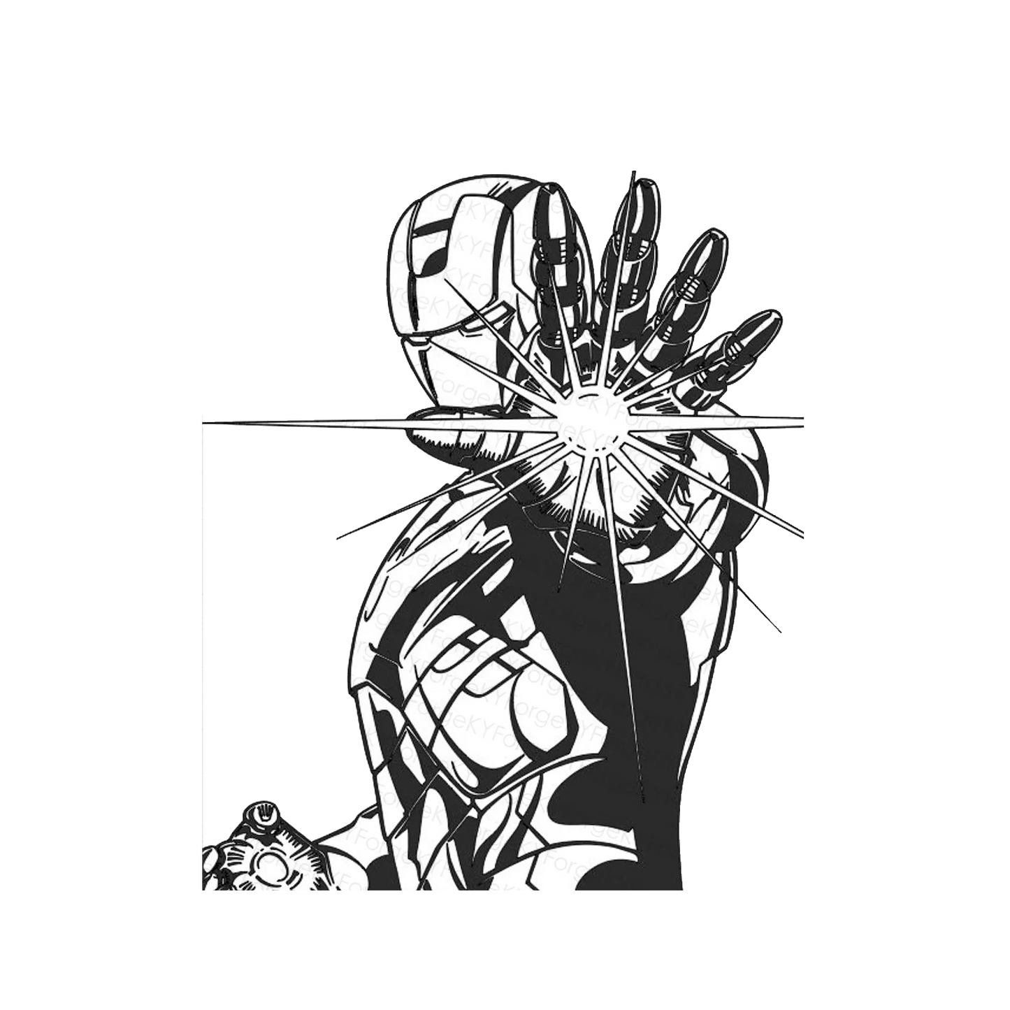 IRON MAN LASER